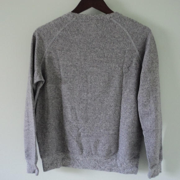 Roots Organic Original Crew Sweatshirt Salt and Pepper - Picture 2 of 4